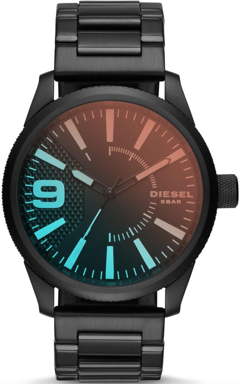 Diesel DZ1844 Takvimli 42 mm Siyah Çelik Kordon Analog Erkek Kol Saati