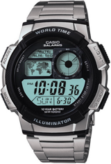 Casio AE-1000WD-1AVDF Takvimli 43 mm Çelik Kordon Dijital Erkek Kol Saati