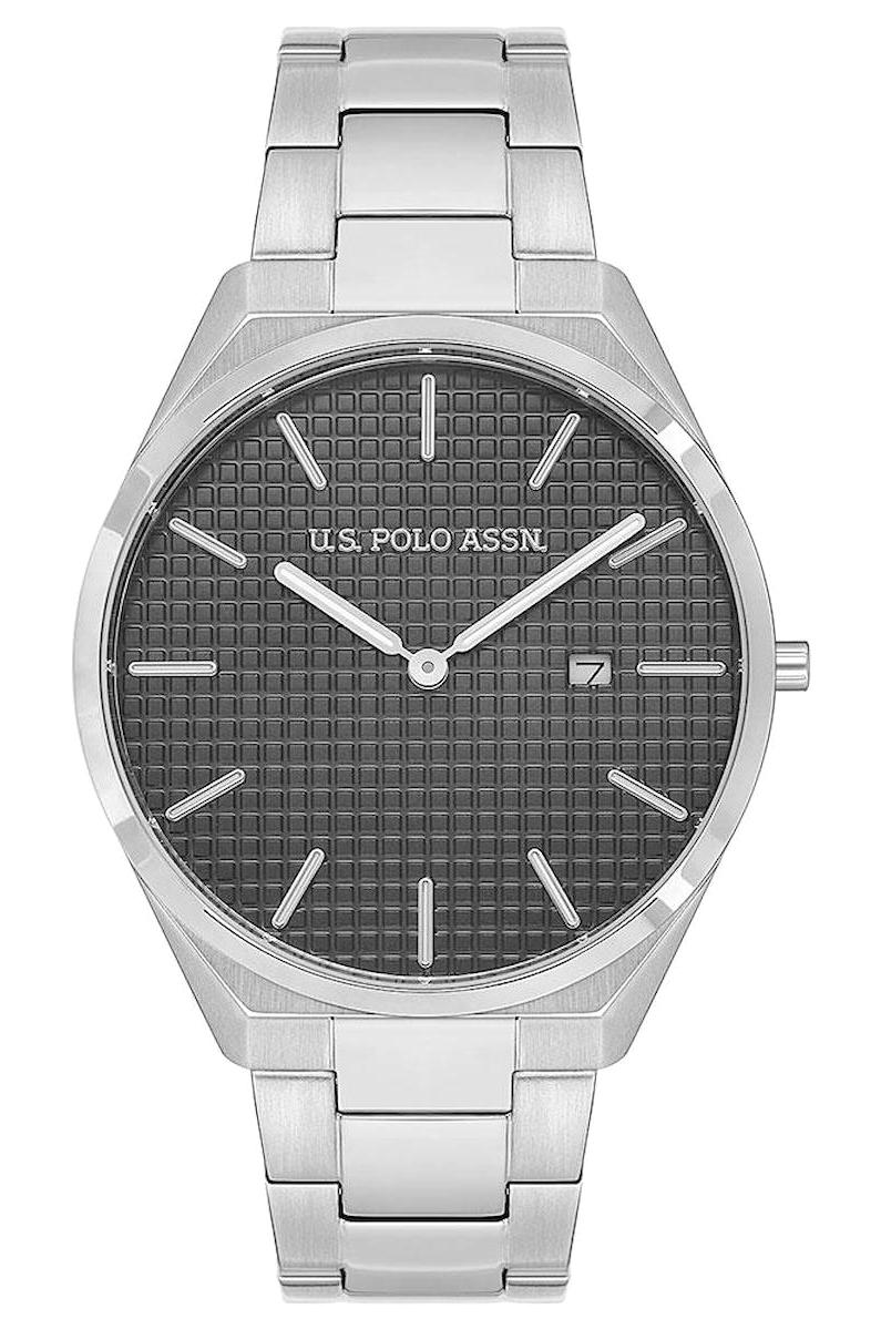 U.S. Polo Assn USPA1081-01 Takvimli 40 mm Çelik Kordon Analog Erkek Kol Saati
