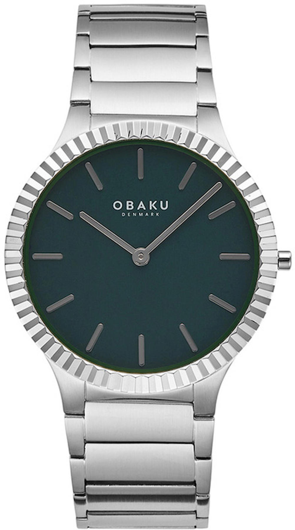 Obaku Denmark V292GXCESC 40 mm Çelik Kordon Analog Kol Saati