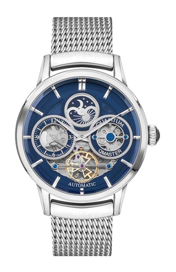 Quantum QMG972.390 44 mm Çelik Kordon Analog Erkek Kol Saati