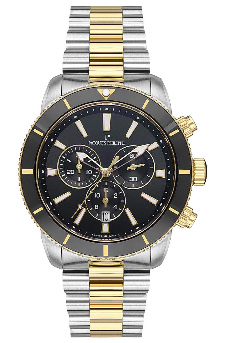 Jacques Philippe JPQGC271336 Takvimli Çelik Kordon Analog Erkek Kol Saati