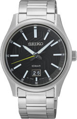 Seiko SUR535P Takvimli 39 mm Çelik Kordon Analog Erkek Kol Saati