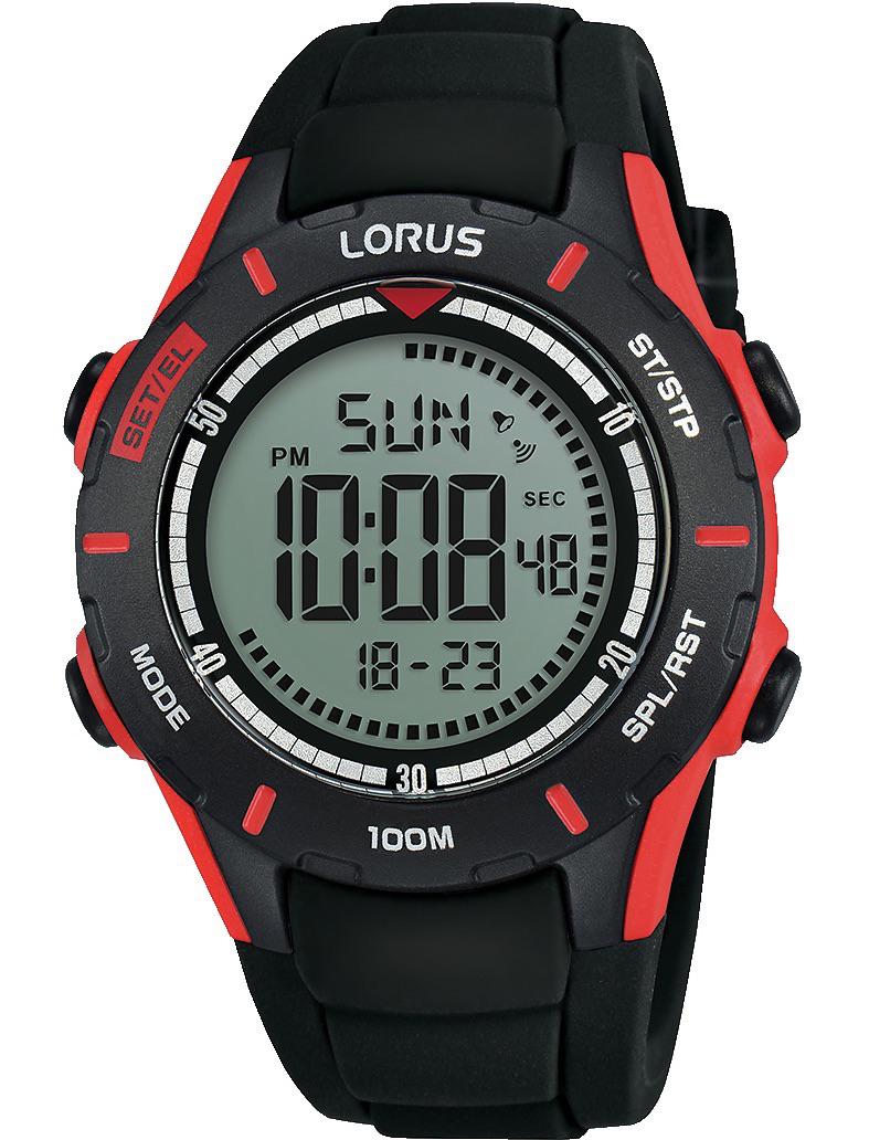 Lorus R2361MX9 Takvimli 40 mm Siyah Silikon Kordon Analog Erkek Kol Saati
