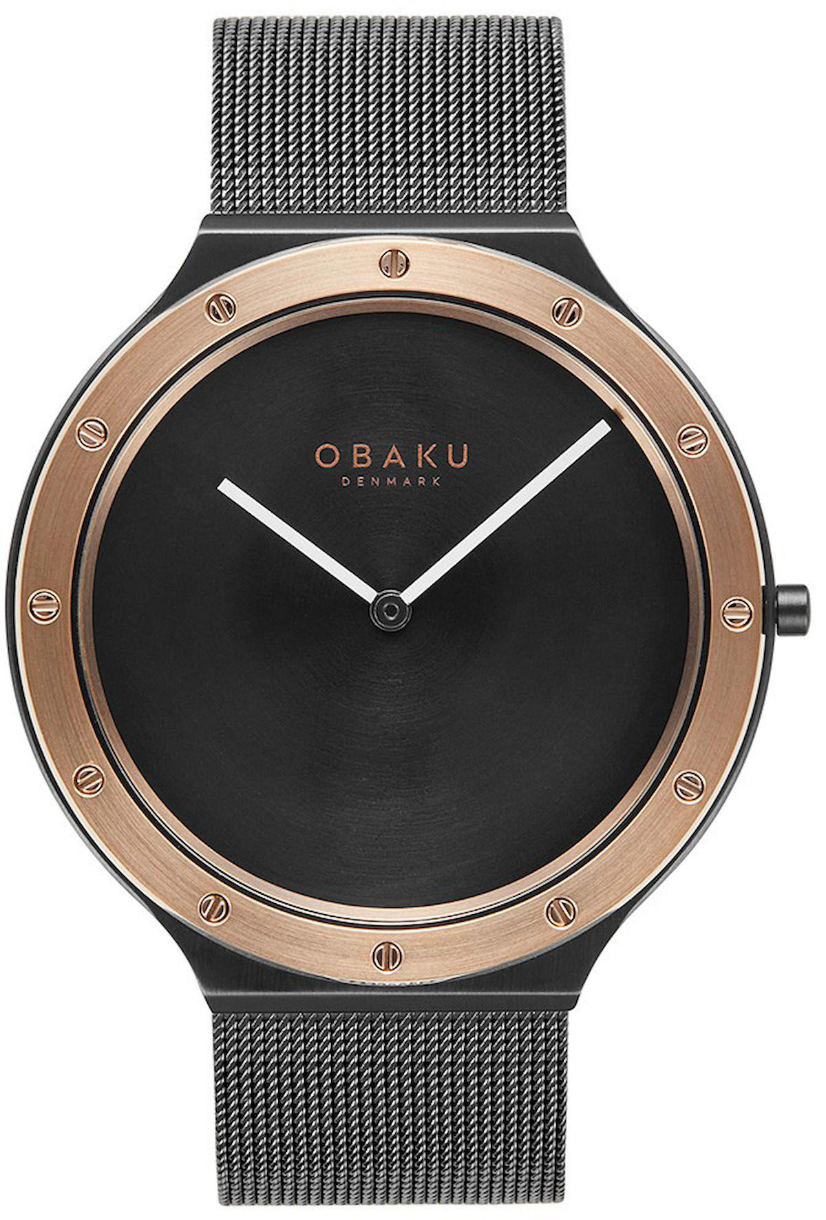 Obaku Denmark V285GXMBMB 42 mm Çelik Kordon Analog Kol Saati