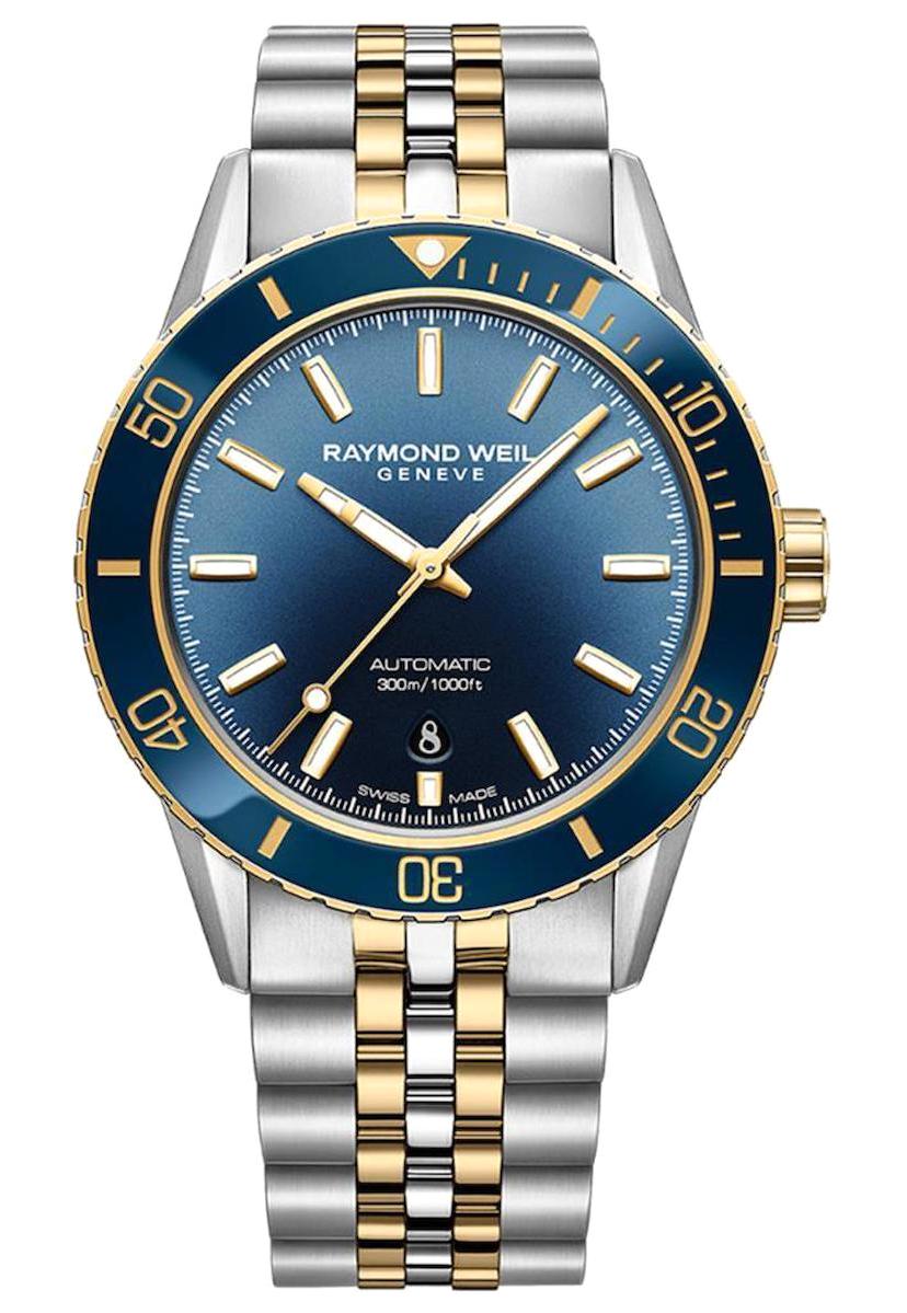 Raymond Weil RW2775SP350051 Takvimli 42 mm Altın-Çelik Kordon Analog Erkek Kol Saati