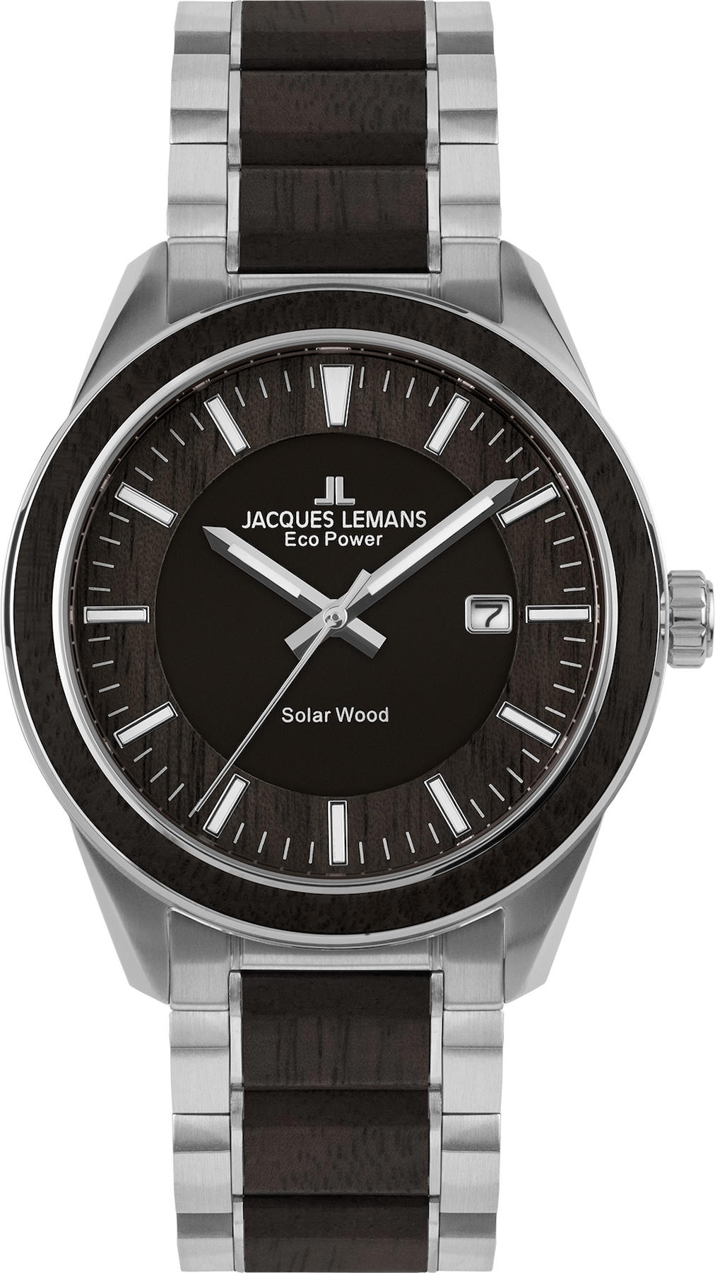 Jacques Lemans 1-2116G Takvimli 40 mm Çelik Kordon Analog Kol Saati