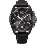 Citizen CB5925-15E Takvimli Siyah Deri Kordon Analog Erkek Kol Saati