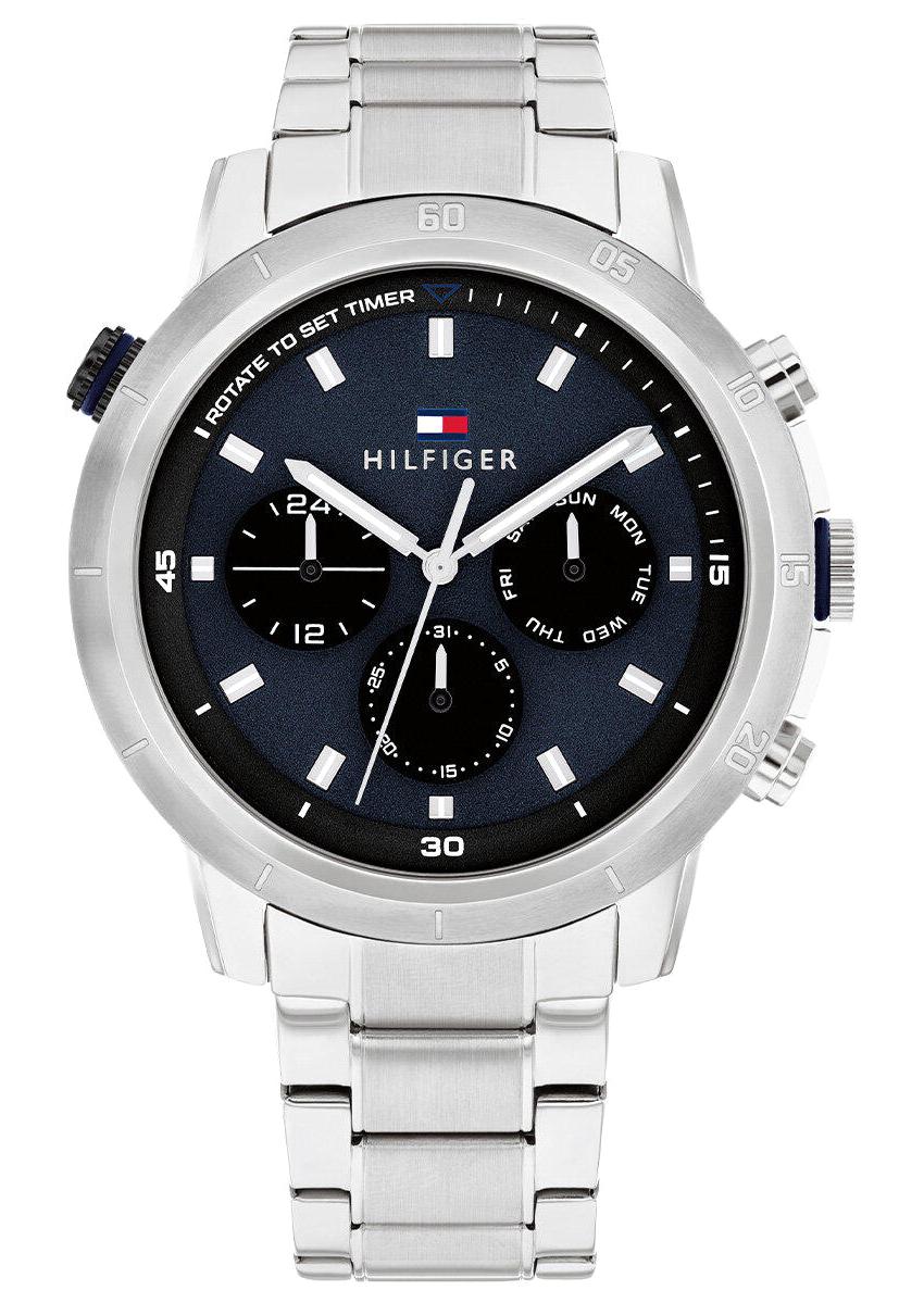 Tommy Hilfiger TH1792104 Takvimli 46 mm Çelik Kordon Analog Erkek Kol Saati