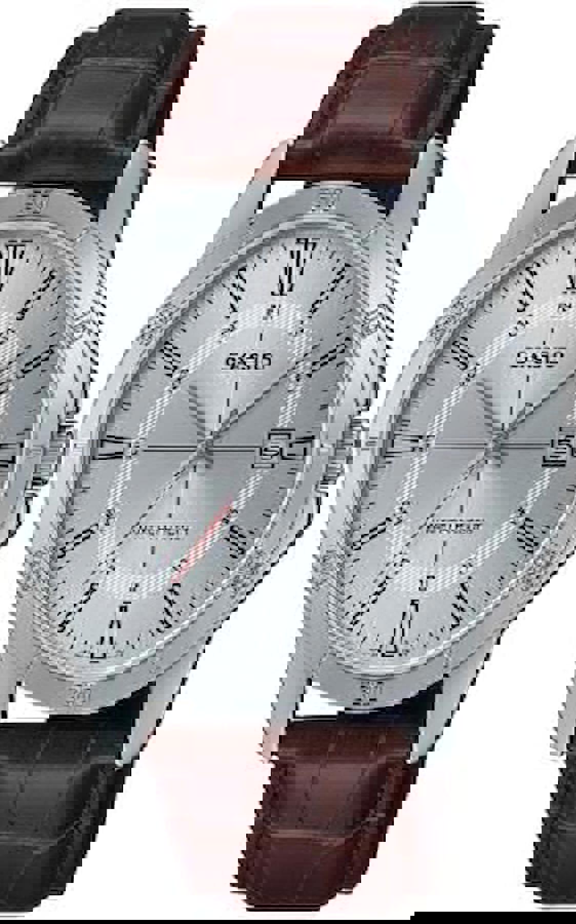 Casio MTP-V004L-7CUDF Takvimli Kahverengi Deri Kordon Analog Erkek Kol Saati
