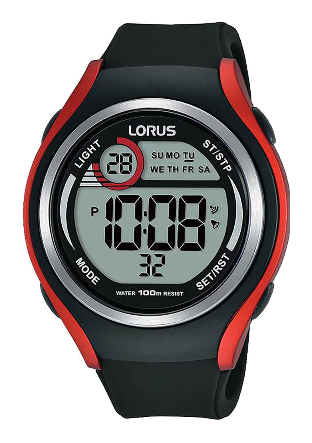 Lorus R2379LX9 Takvimli Siyah Metal Kordon Analog Erkek Kol Saati