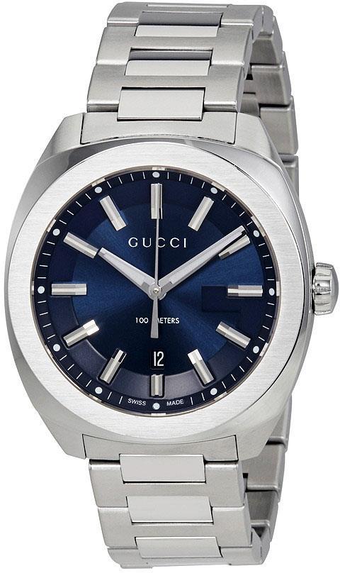 Gucci YA142303 41 mm Çelik Kordon Analog Erkek Kol Saati