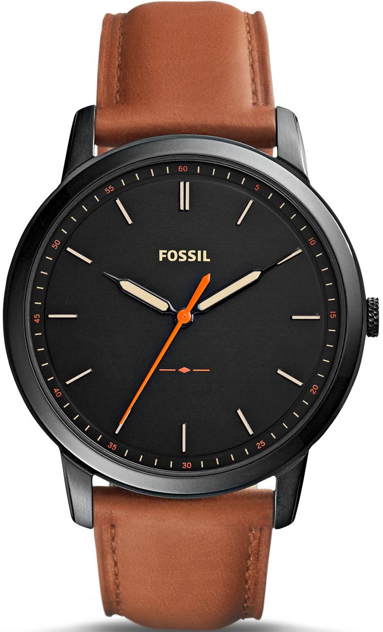 Fossil FFS5305 44 mm Kahverengi Deri Kordon Analog Erkek Kol Saati