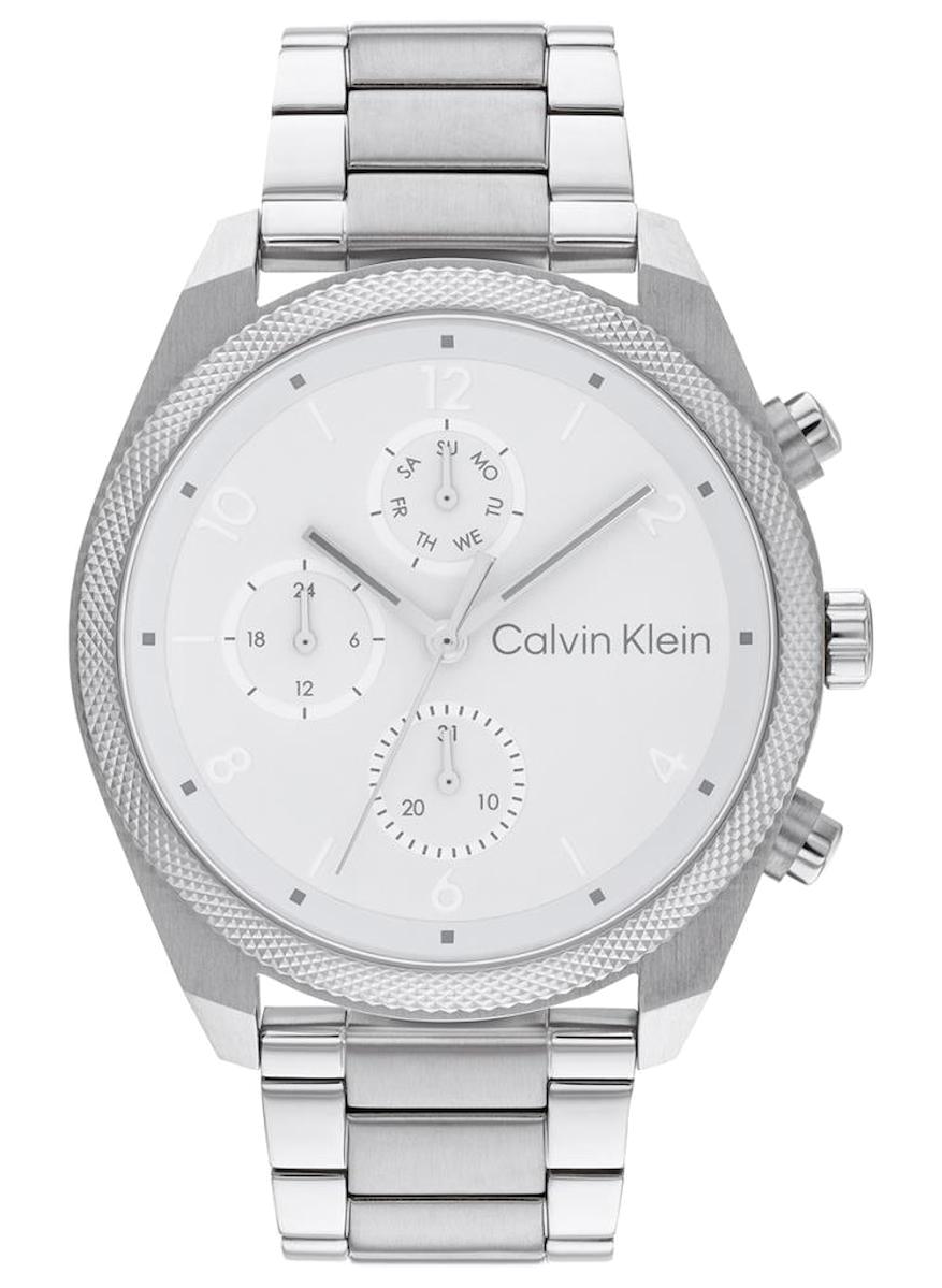Calvin Klein CK25200356 Takvimli 44 mm Çelik Kordon Analog Erkek Kol Saati