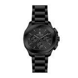 Wesse WWG209401 Pusulalı Takvimli 44 mm Siyah Çelik Kordon Analog Erkek Kol Saati
