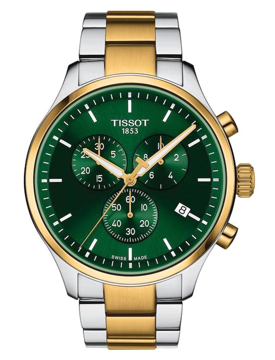Tissot T1166172209100 Takvimli 44 mm Altın-Çelik Kordon Analog Kol Saati
