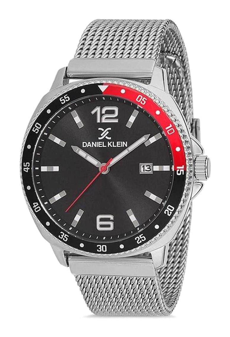 Daniel Klein DK.1.12569.2 Takvimli Çelik Kordon Analog Erkek Kol Saati