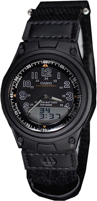 Casio AW-80V-1BVDF Takvimli 40 mm Siyah Çelik Kordon Analog Erkek Kol Saati