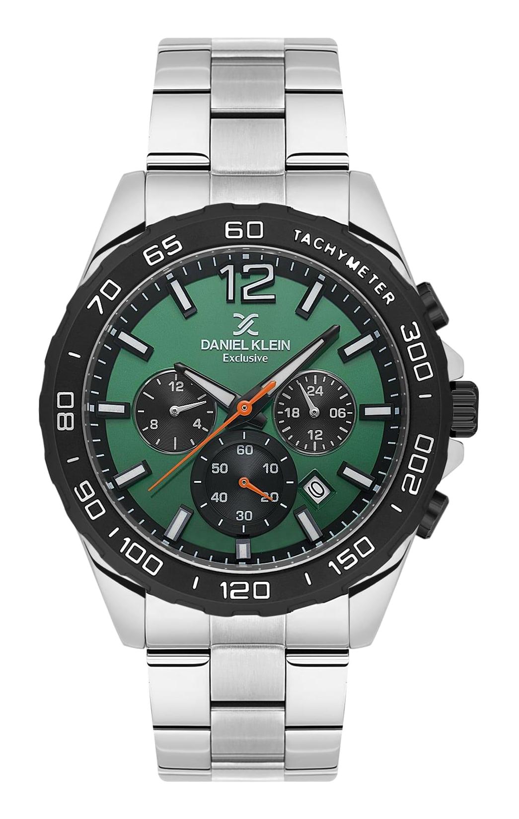 Daniel Klein DK.1.13743-4 Takvimli Çelik Kordon Analog Erkek Kol Saati