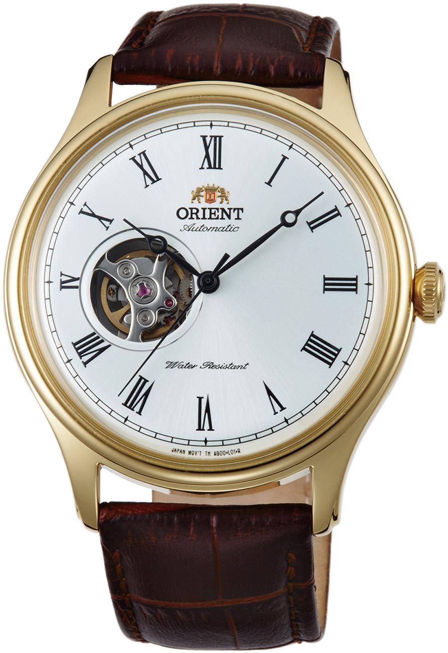 Orient FAG00002W0 Takvimli 43 mm Kahverengi Deri Kordon Analog Kol Saati