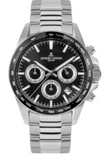 Jacques Lemans LİVERPOOL 1-1877E Pusulalı Takvimli 41 mm Çelik Kordon Analog Erkek Kol Saati