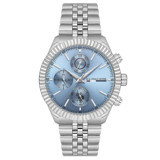 U.S. Polo Assn USPA1054B-07 Takvimli 42 mm Çelik Kordon Analog Kol Saati