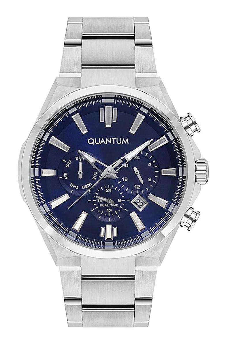 Quantum PWG1094.390 Takvimli 45 mm Çelik Kordon Analog Erkek Kol Saati