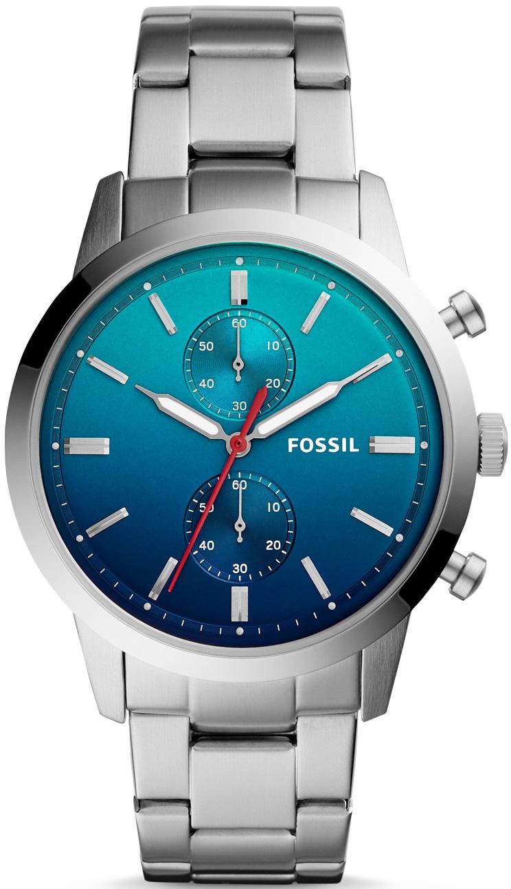 Fossil FS5434 44 mm Çelik Kordon Analog Kol Saati