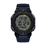 Reebok RV-WHE-G9-PNPN-WY Takvimli 48 mm Lacivert Silikon Kordon Dijital Kol Saati