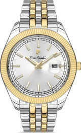 Pierre Cardin 800701F08 Takvimli 44 mm Altın-Çelik Kordon Analog Kol Saati