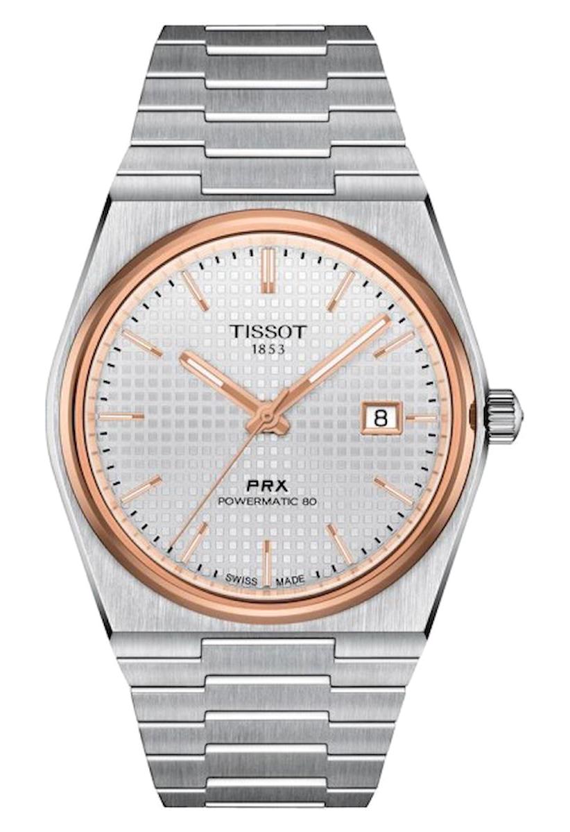 Tissot T1374072103100 Takvimli 44 mm Çelik Kordon Analog Kol Saati