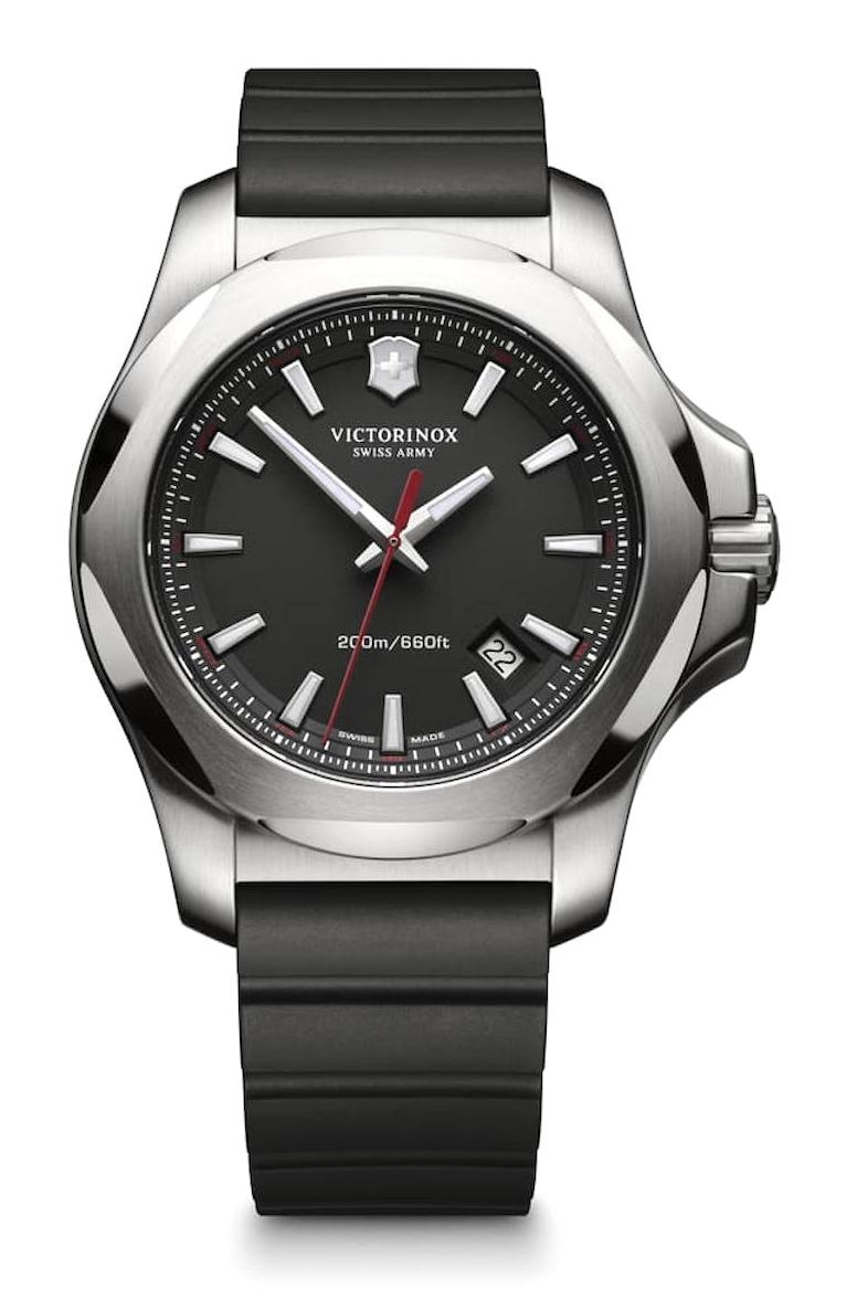 Victorinox Swiss Army 241682.1 Takvimli 43 mm Siyah Silikon Kordon Analog Kol Saati