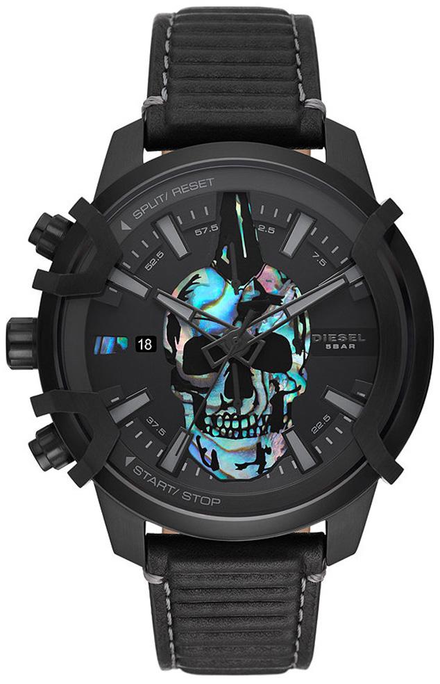Diesel DZ4576 Takvimli 42 mm Siyah Deri Kordon Analog Erkek Kol Saati