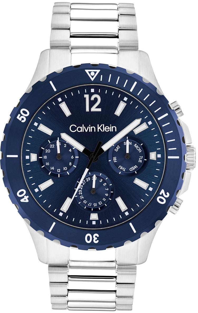 Calvin Klein CK25200115 Takvimli 44 mm Çelik Kordon Analog Erkek Kol Saati