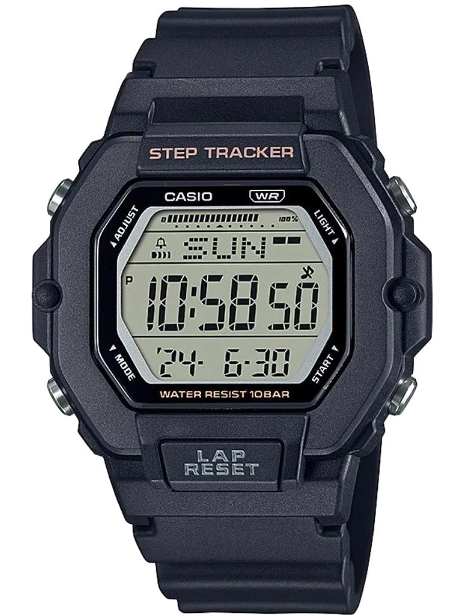 Casio LWS-2200H-1AVDF Takvimli 37.6 mm Siyah Silikon Kordon Dijital Erkek Kol Saati