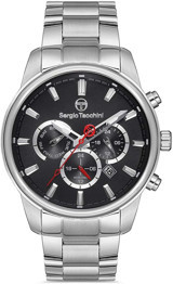 Sergio Tacchini ST.1.10159.1 Takvimli 44 mm Çelik Kordon Analog Kol Saati
