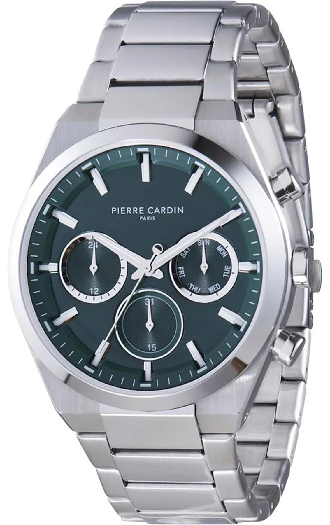 Pierre Cardin CML.0002 Takvimli Çelik Kordon Analog Erkek Kol Saati