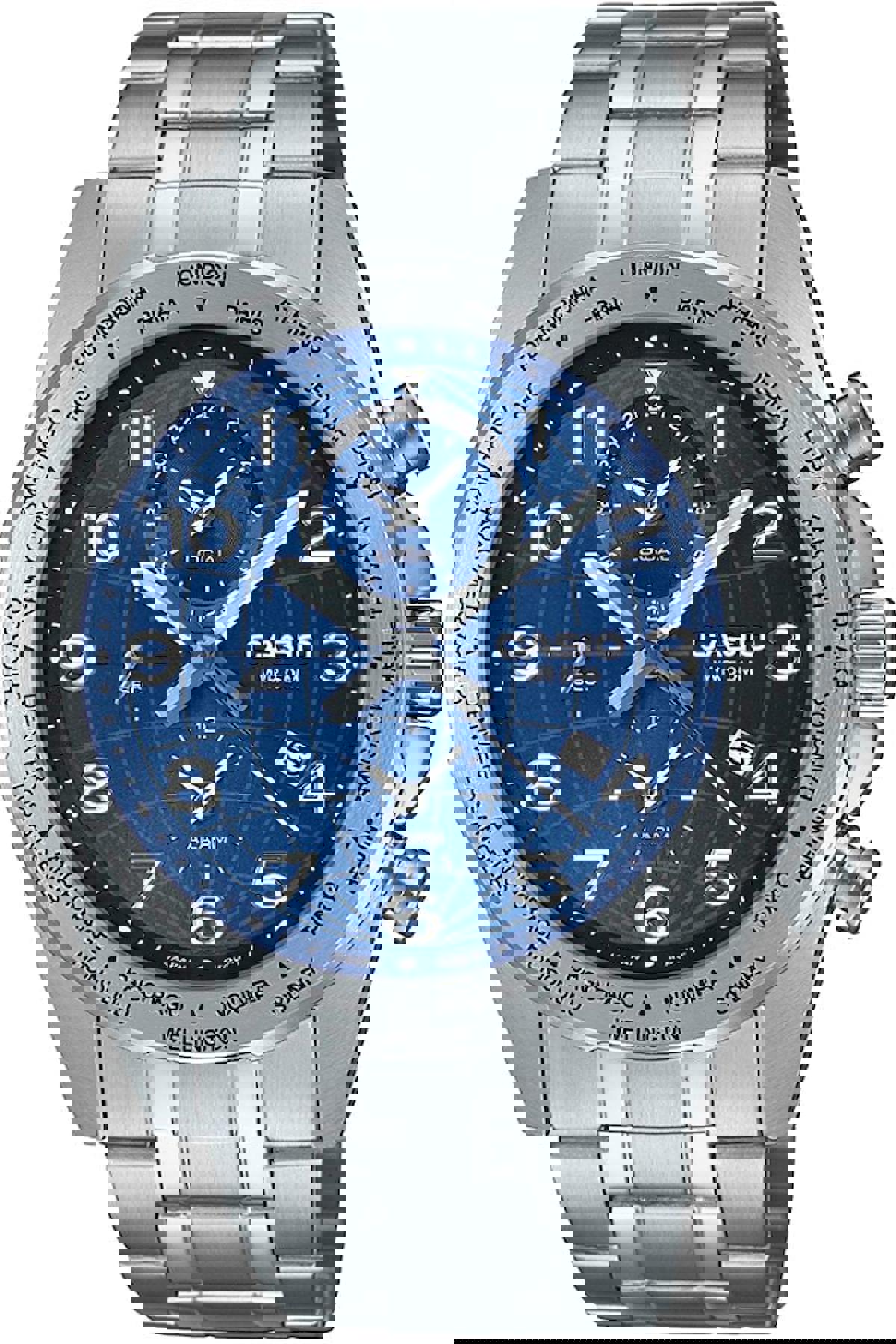 Casio MTP-W500D-2AVDF Takvimli Çelik Kordon Analog Erkek Kol Saati
