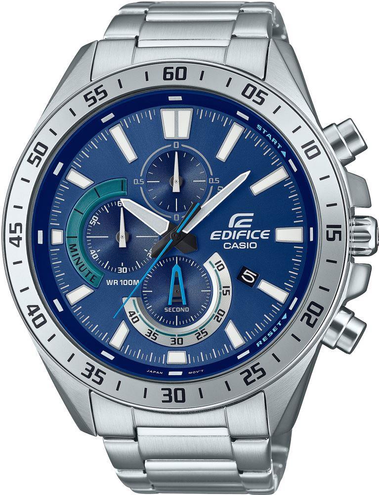 Casio EFV-620D-2AVUDF Takvimli 50.5 mm Çelik Kordon Analog Erkek Kol Saati