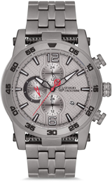 Sergio Tacchini ST.1.10143.4 Takvimli 44 mm Çelik Kordon Analog Kol Saati