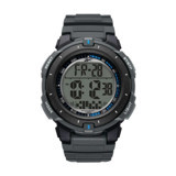 Reebok RV-WHE-G9-PBPA-WK Takvimli 48 mm Gri Silikon Kordon Dijital Kol Saati