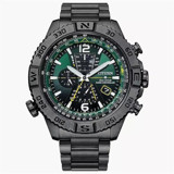 Citizen AT8227-56X Takvimli Si̇yah Çelik Kordon Analog Erkek Kol Saati