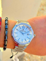 Daniel Klein DK.FT.1.311 Takvimli 40 mm Çelik Kordon Analog Erkek Kol Saati