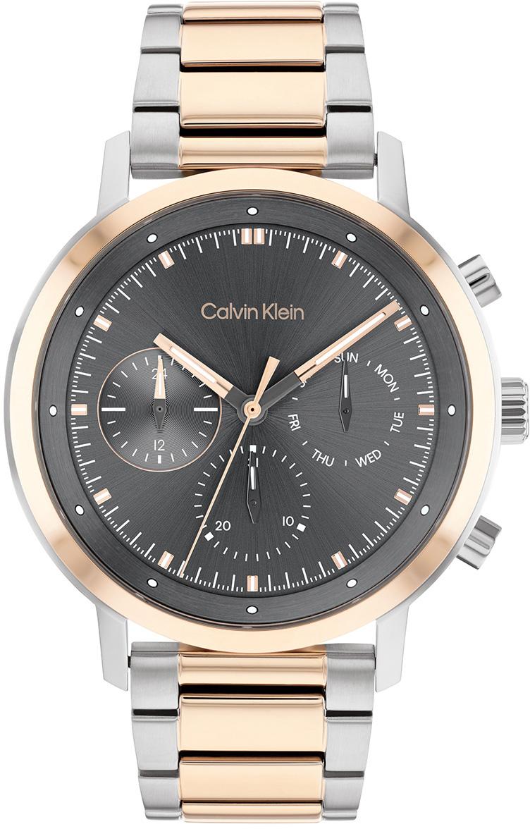 Calvin Klein CK25200064 Takvimli 44 mm Altın-Çelik Kordon Analog Erkek Kol Saati