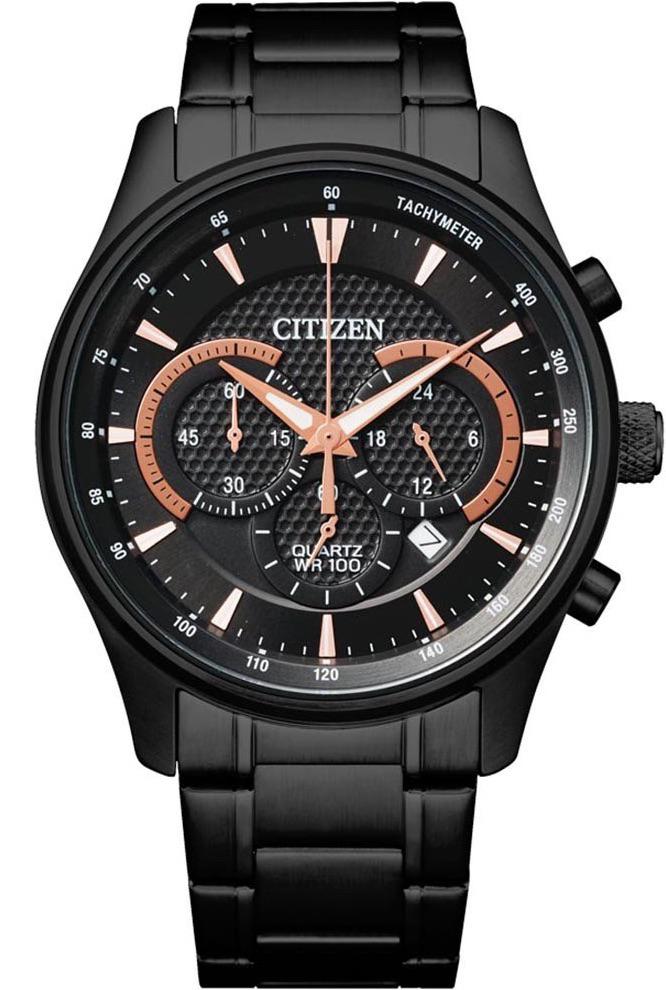 Citizen AN8195-58E Takvimli 42 mm Siyah Çelik Kordon Analog Erkek Kol Saati
