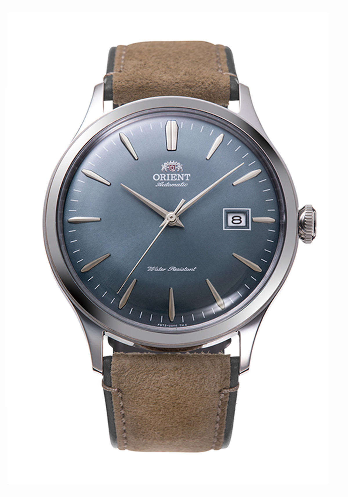 Orient RA-AC0P03L10B Takvimli 42 mm Kahverengi Deri Kordon Analog Erkek Kol Saati