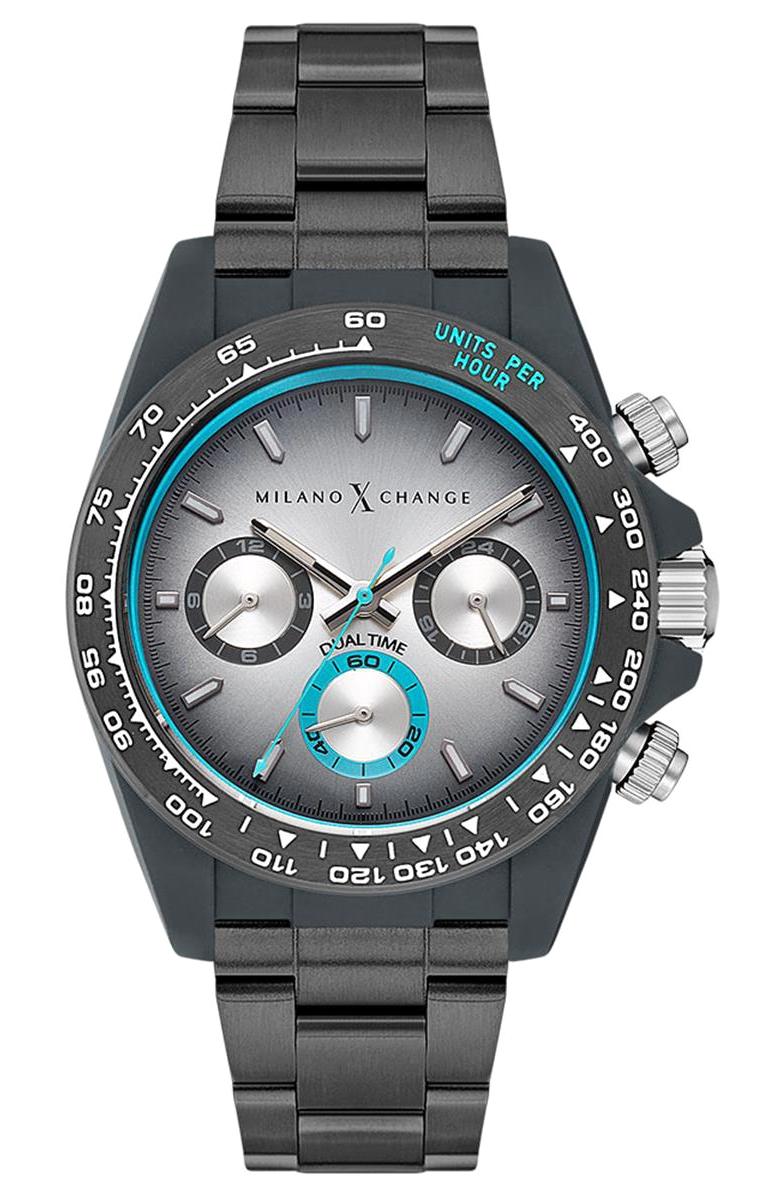 Milano X Change MXG2120 Takvimli 43 mm Gri Plastik Kordon Analog Erkek Kol Saati