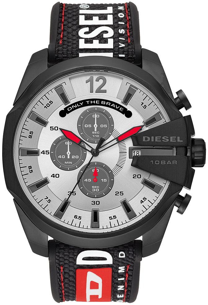 Diesel DZ4512 Takvimli 42 mm Siyah Silikon Kordon Analog Erkek Kol Saati