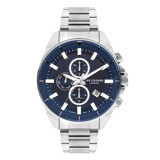 Lee Cooper LC07830.390 Takvimli 44 mm Metal Kordon Analog Erkek Kol Saati