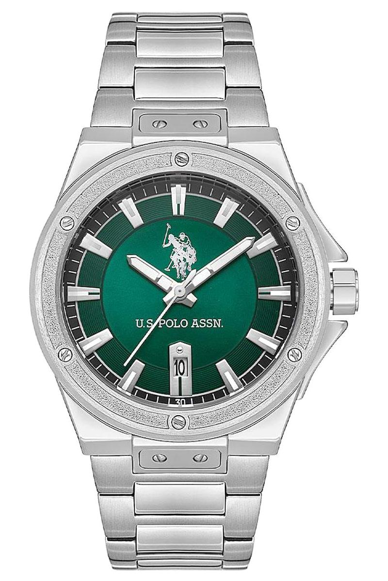 U.S. Polo Assn USPA1060-02 Takvimli 42 mm Çelik Kordon Analog Erkek Kol Saati